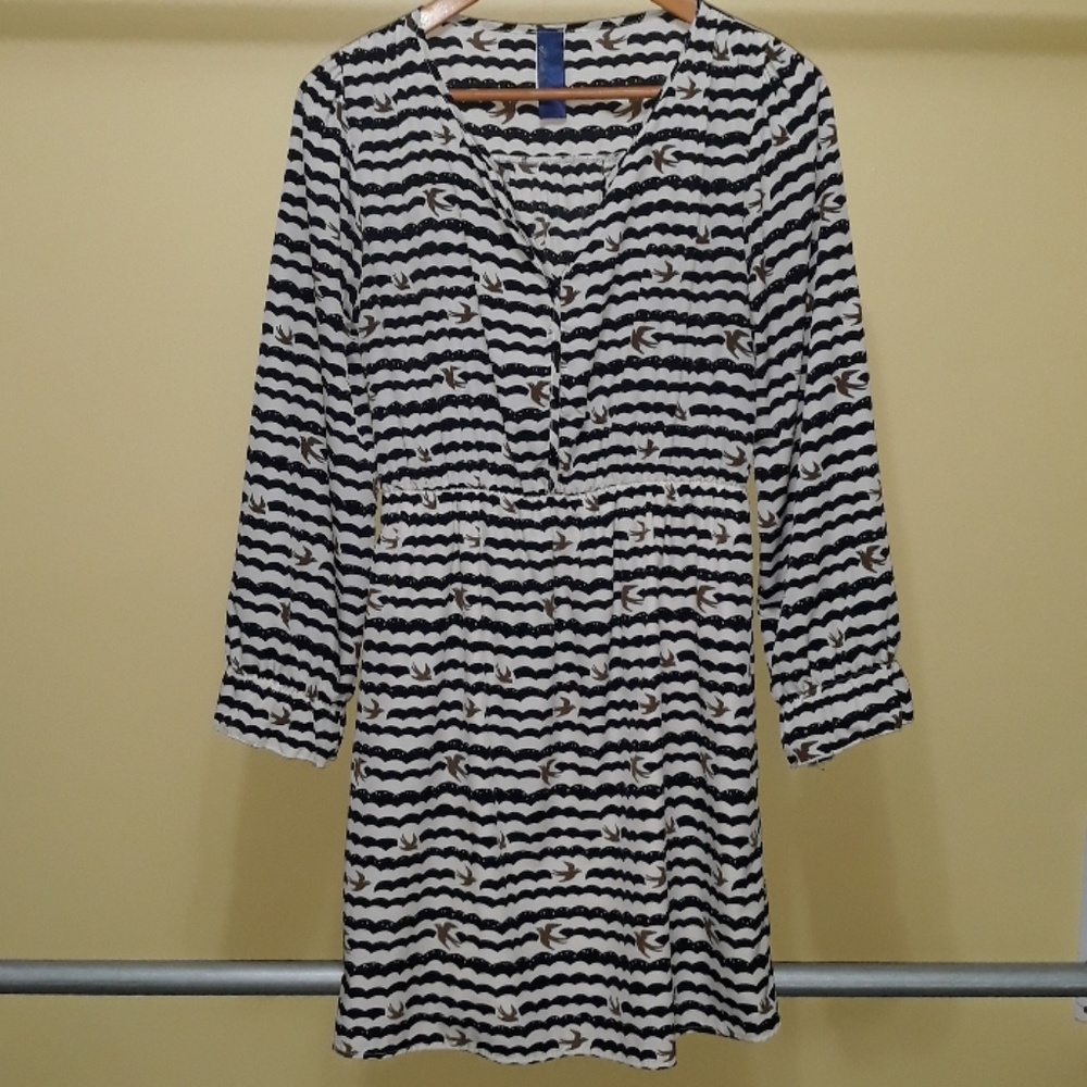 Blue Rain by Francesca's Dove Dress